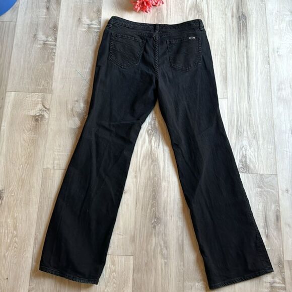 Seven7 Black Flare Jeans Size 12 - Picture 7 of 8